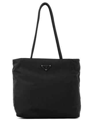 Black Tessuto City Nylon Tote Bag