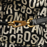 Black Leather Classic Q Fran 2-Way Bag
