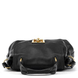 Black Leather Elsie 2-Way Bag