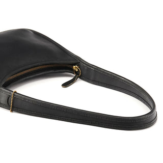 9020 Black Leather Ergo Shoulder Bag