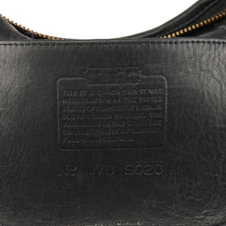 9020 Black Leather Ergo Shoulder Bag
