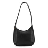 9020 Black Leather Ergo Shoulder Bag