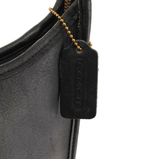 9020 Black Leather Ergo Shoulder Bag