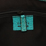 01147 Beige Turquoise GG Jackie Shoulder Bag