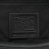 11047 Black Leather Hamptons Tote Bag