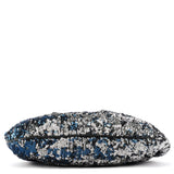 Navy Blue Sequin Little Stam Shoulder Bag