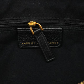 Black Leather Classic Q 2-Way Bowling Bag