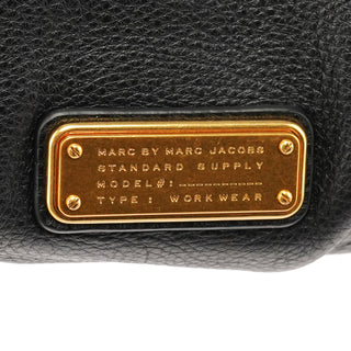 Black Leather Classic Q 2-Way Bowling Bag