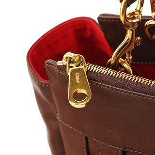 Brown Leather Eden Tote Bag