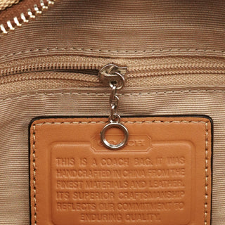 F15665 Beige Signature Hamptons Tote Bag