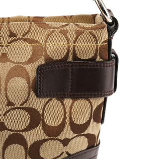 F17169 Beige Brown Signature Soho 2-Way Shoulder Bag