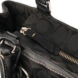 8K06 Black Signature Hamptons Tote Bag