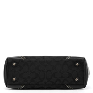 8K06 Black Signature Hamptons Tote Bag