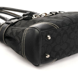 8K06 Black Signature Hamptons Tote Bag