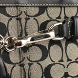 8K06 Grey Black Signature Hamptons Tote Bag