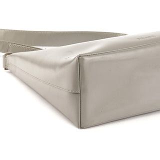1998 Grey Vitello Metallo Shoulder Bag