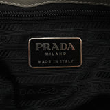 1998 Grey Vitello Metallo Shoulder Bag