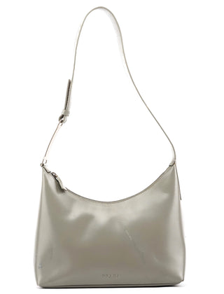 1998 Grey Vitello Metallo Shoulder Bag