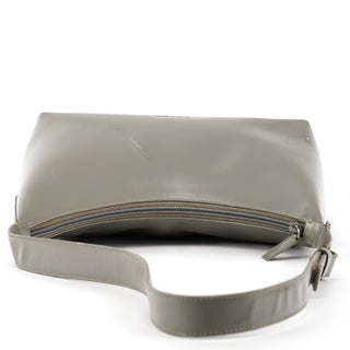 1998 Grey Vitello Metallo Shoulder Bag