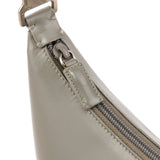 1998 Grey Vitello Metallo Shoulder Bag
