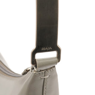 1998 Grey Vitello Metallo Shoulder Bag