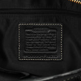 F10213 Black Pebbled Leather Hamptons Tote Bag