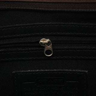 6203 Brown Nylon Ergo Shoulder Bag
