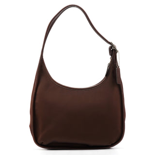 6203 Brown Nylon Ergo Shoulder Bag