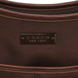 6203 Brown Nylon Ergo Shoulder Bag