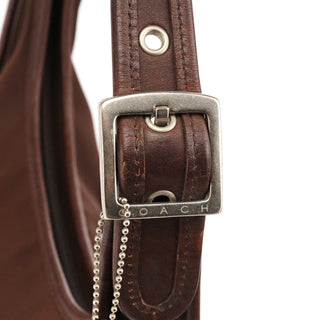 6203 Brown Nylon Ergo Shoulder Bag