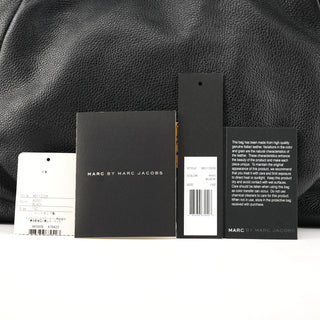 Black Leather Classic Q Fran 2-Way Bag
