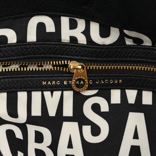 Black Leather Classic Q Fran 2-Way Bag