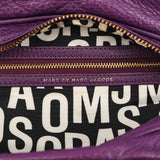 Purple Leather Classic Q Baby Groovee 2-Way Bag