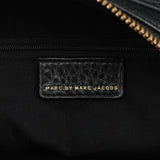 Black Leather Classic Q 2-Way Bowling Bag