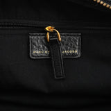 Black Leather Classic Q 2-Way Bowling Bag