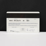 Black Tessuto Spazzolato Nylon Top Handle Bag