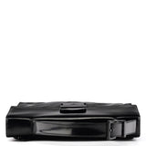 Black Tessuto Spazzolato Nylon Top Handle Bag