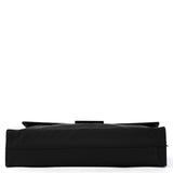 Black Tessuto Spazzolato Nylon Top Handle Bag