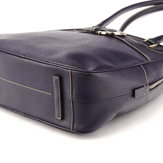 Spring 2000 Purple Leather Bowling Bag