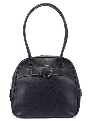 Spring 2000 Purple Leather Bowling Bag