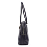 Spring 2000 Purple Leather Bowling Bag