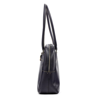 Spring 2000 Purple Leather Bowling Bag