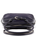 Spring 2000 Purple Leather Bowling Bag