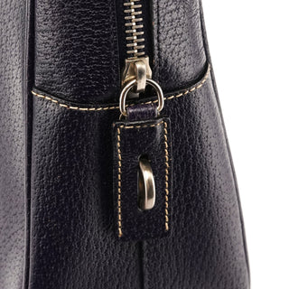 Spring 2000 Purple Leather Bowling Bag