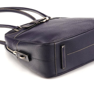 Spring 2000 Purple Leather Bowling Bag
