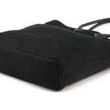 Black Mesh Rubber Handle Tote Bag