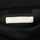 Black Mesh Rubber Handle Tote Bag