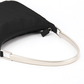 1998 Black Tessuto Metallo Shoulder Bag