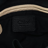 Black Leather Paraty 2-Way Bag