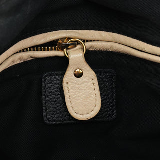 Black Leather Paraty 2-Way Bag